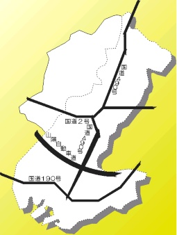 宇部市地図