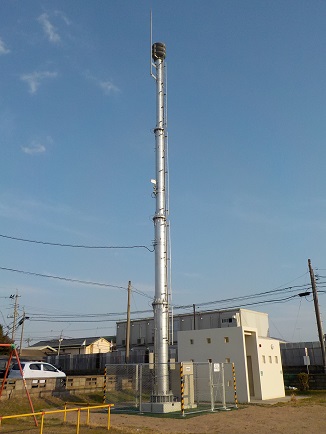 岬街区公園設置の防災屋外スピーカー