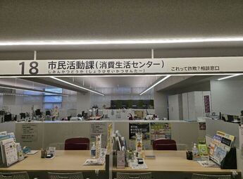 写真:相談の様子