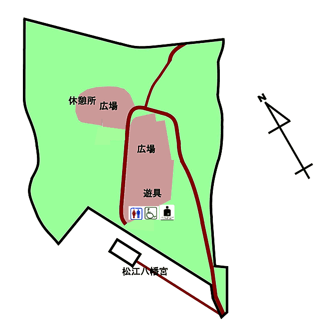 黒石公園マップ
