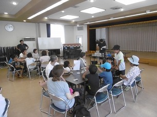 写真：令和元年8月2日　水辺の教室4