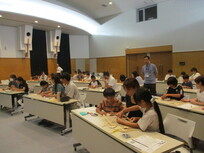環境問題についての講義の様子