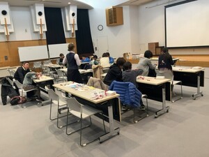 環境問題についての講義の様子2