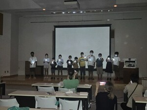 LEDランタン点灯式の様子1