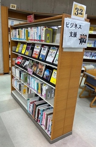 写真：ビジネス支援コーナー