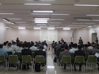 写真：防災拠点講演会