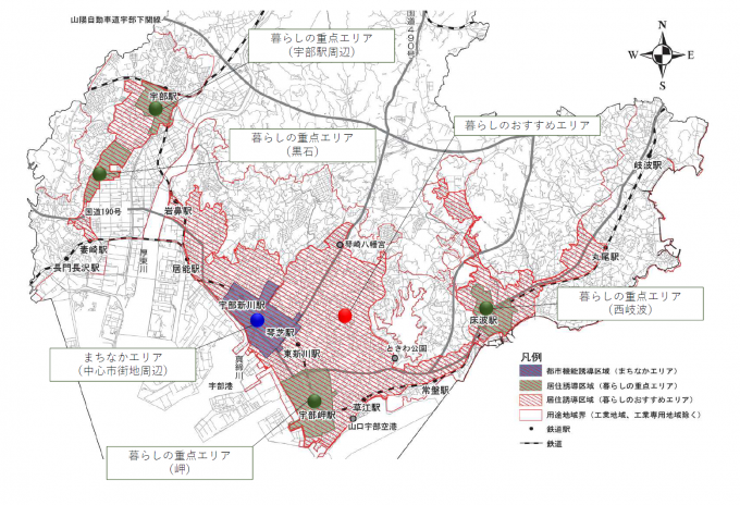 地図：区域案内図