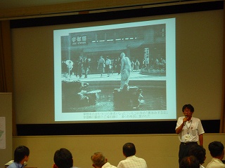 写真:市から説明の様子