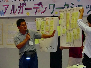 写真:第2回ワークショップ結果発表の様子5