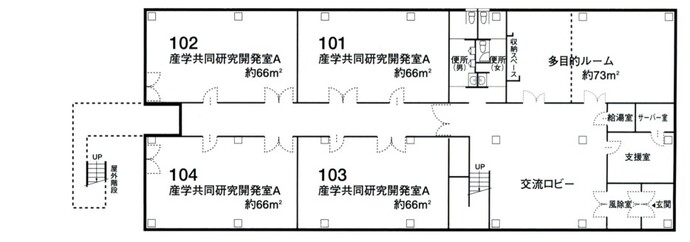 MCC1階平面図