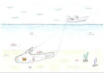 イラスト：小型機船底引き網漁業