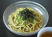 写真：小野茶麺ざるそば風