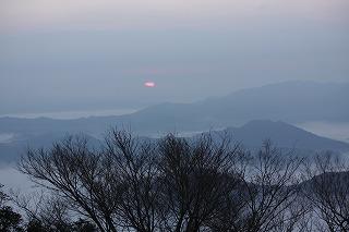 写真：荒滝山山頂風景初日の出