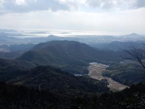 写真：山頂からの風景1