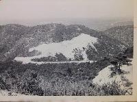霜降山の写真（43年撮影）山火事跡
