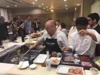 写真：市内飲食店との料理交流