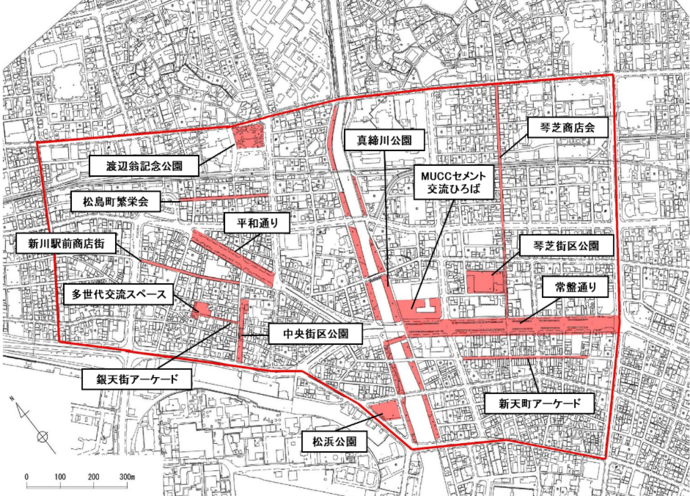 地図：対象エリア