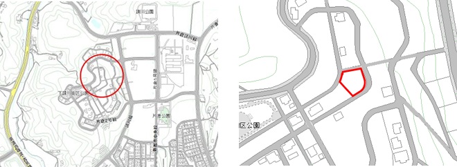 宇部市あすとぴあ一丁目11番1の位置図