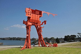 彫刻写真：作品　蟻の城