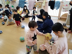 写真：1歳児クラス