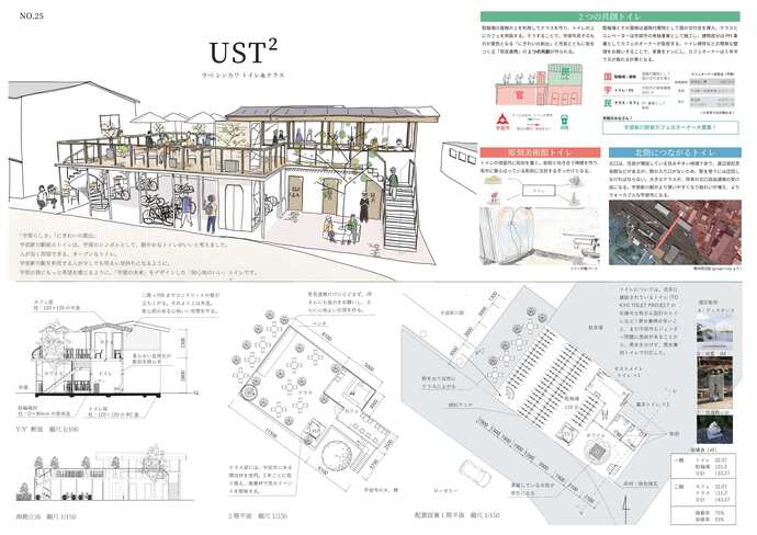 UST2　ウベ シンカワ　トイレ＆テラス