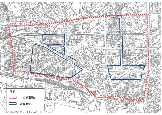 対象地区図面