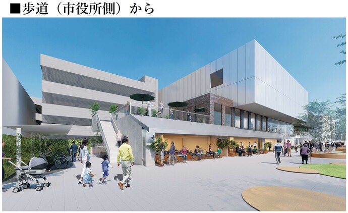 外観（市役所側）