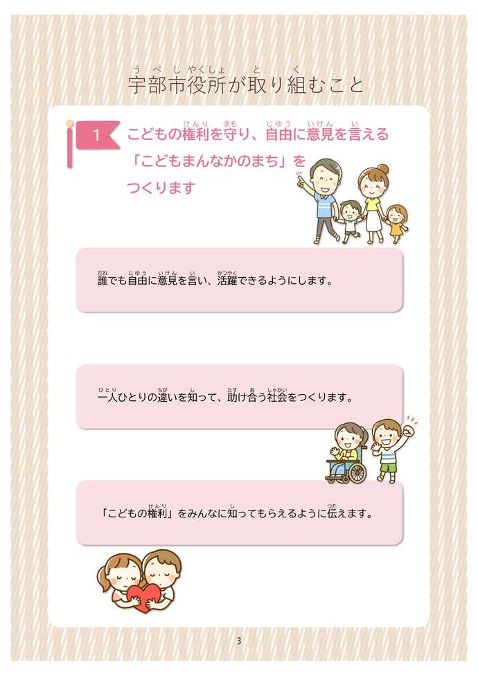 こども版 宇部市こども計画(3ページ)