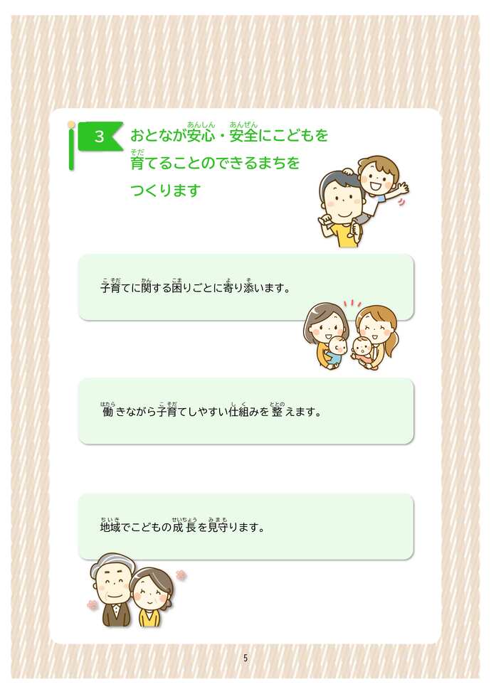 こども版 宇部市こども計画(5ページ)