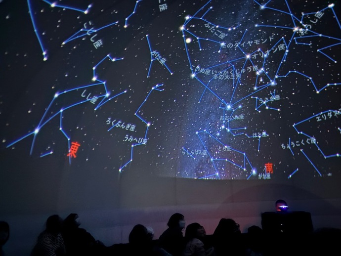 モバイルプラネタリウム投影会