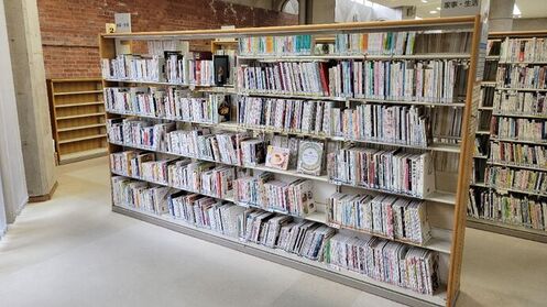 写真：蔵書点検