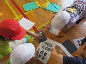 小羽山小マイクロプラスチック調査