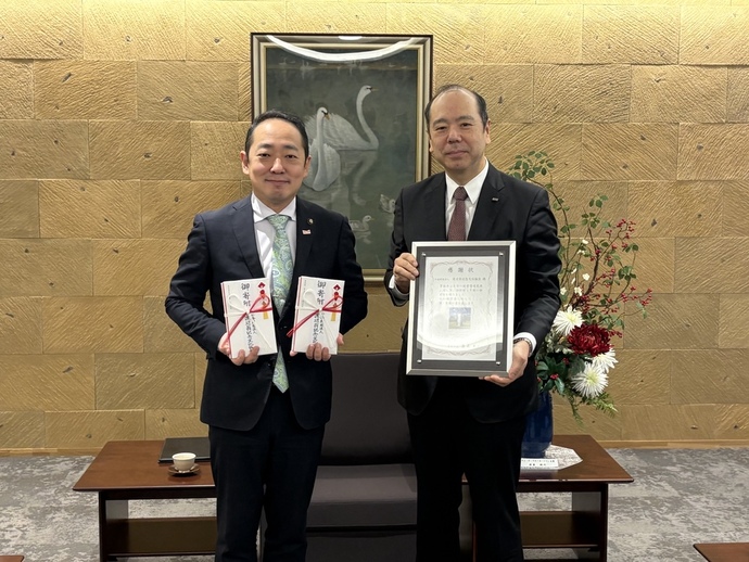 寄附受領式(令和8年2月24日)