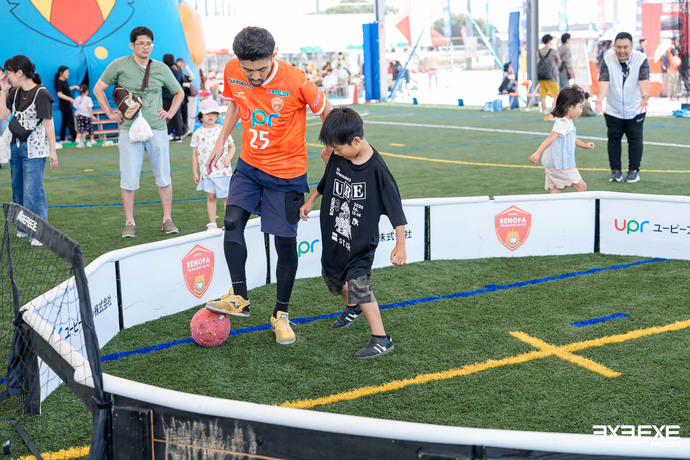 ストリートサッカー体験