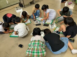 神原小マイクロプラスチック調査