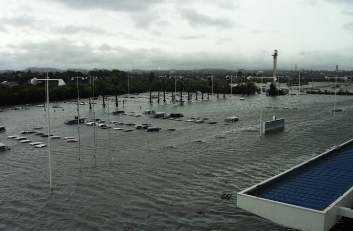 平成11年台風18号災害写真